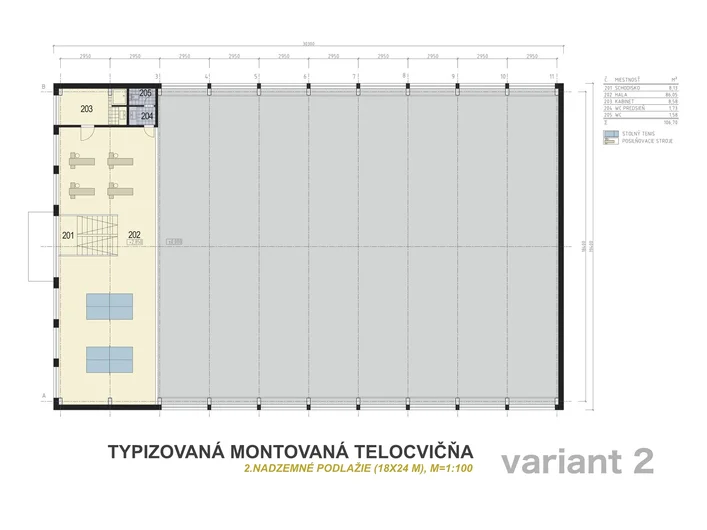 montovaná telocvičňa variant 2 | haly DATA montovaná telocvičňa variant 2 | haly DATA