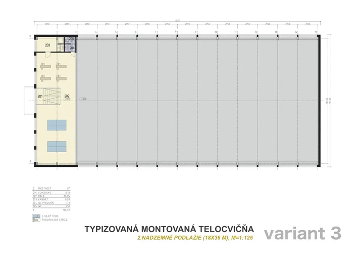 montovaná telocvičňa variant 3 | haly DATA montovaná telocvičňa variant 3 | haly DATA